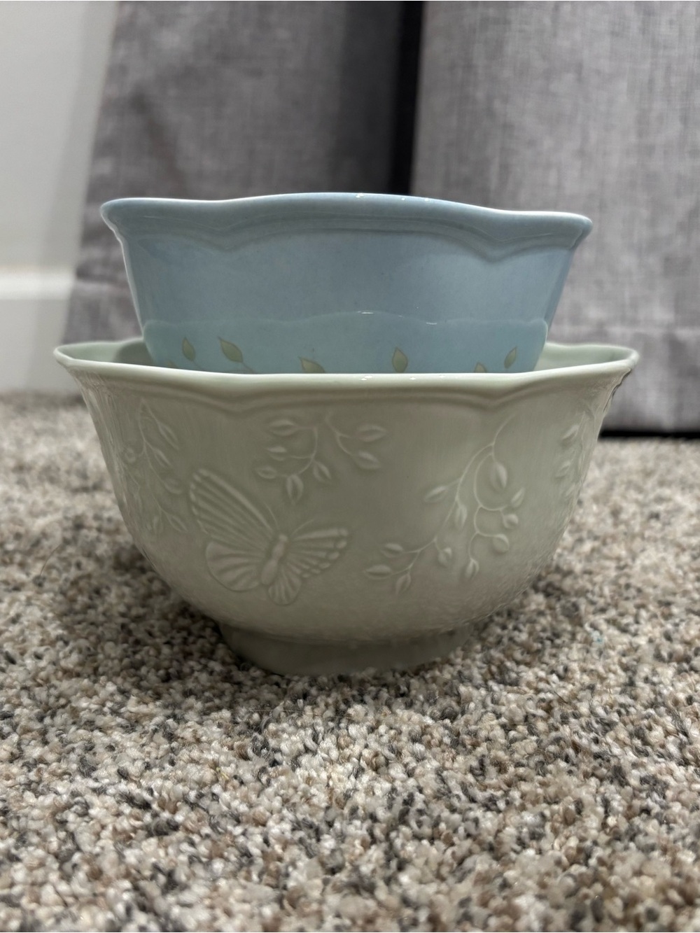Lenox Butterfly Meadow Porcelain Rice And Dessert Bowl Replacement Whimsical
